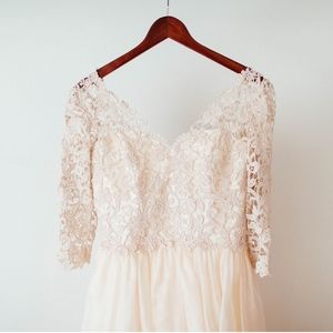 Beautiful, Custom Wedding Dress